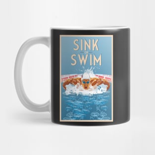 Sink or Swim, Motivational Poster Mug